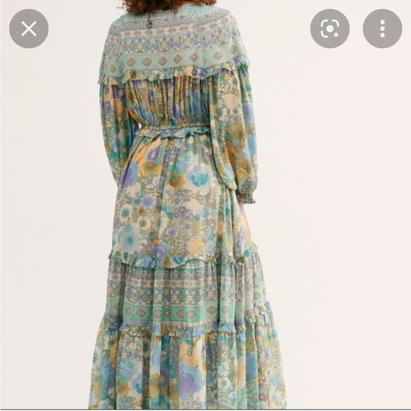 Spell Fp turquoise amethyst gown L - Picture 3 of 13